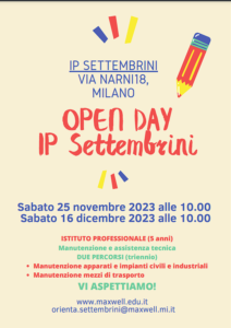 Open Day IIP Settembrini